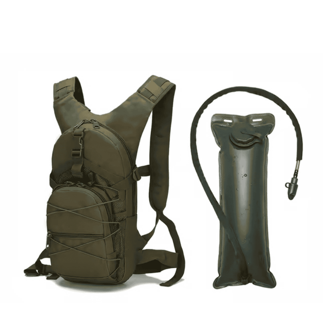 2-in-1 Hydration Backpack with 3L Insulated Water Bag