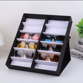 18 Grid Large capacity Sun Glasses Foldable Organizer