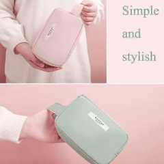 Small Travel Makeup Cosmetic Pouch Waterproof Bag for Women