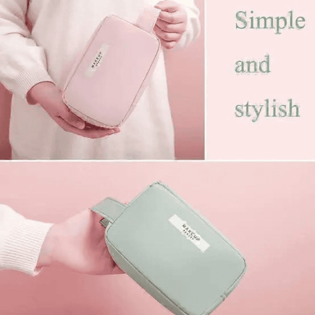 Small Travel Makeup Cosmetic Pouch Waterproof Bag for Women