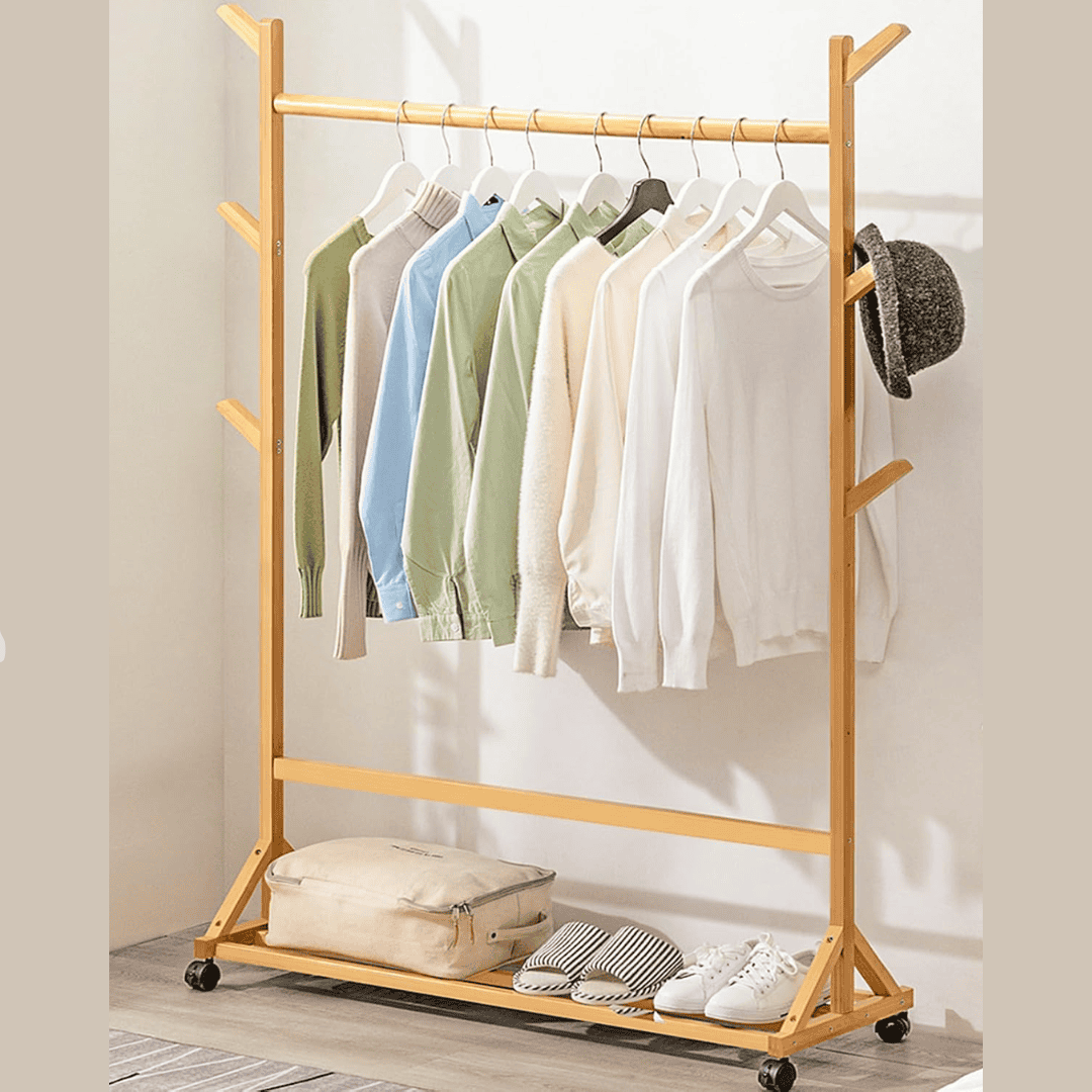 Bamboo Cloth Rack
