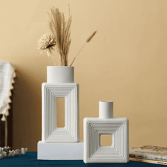 2Pcs Decorative Vase Set