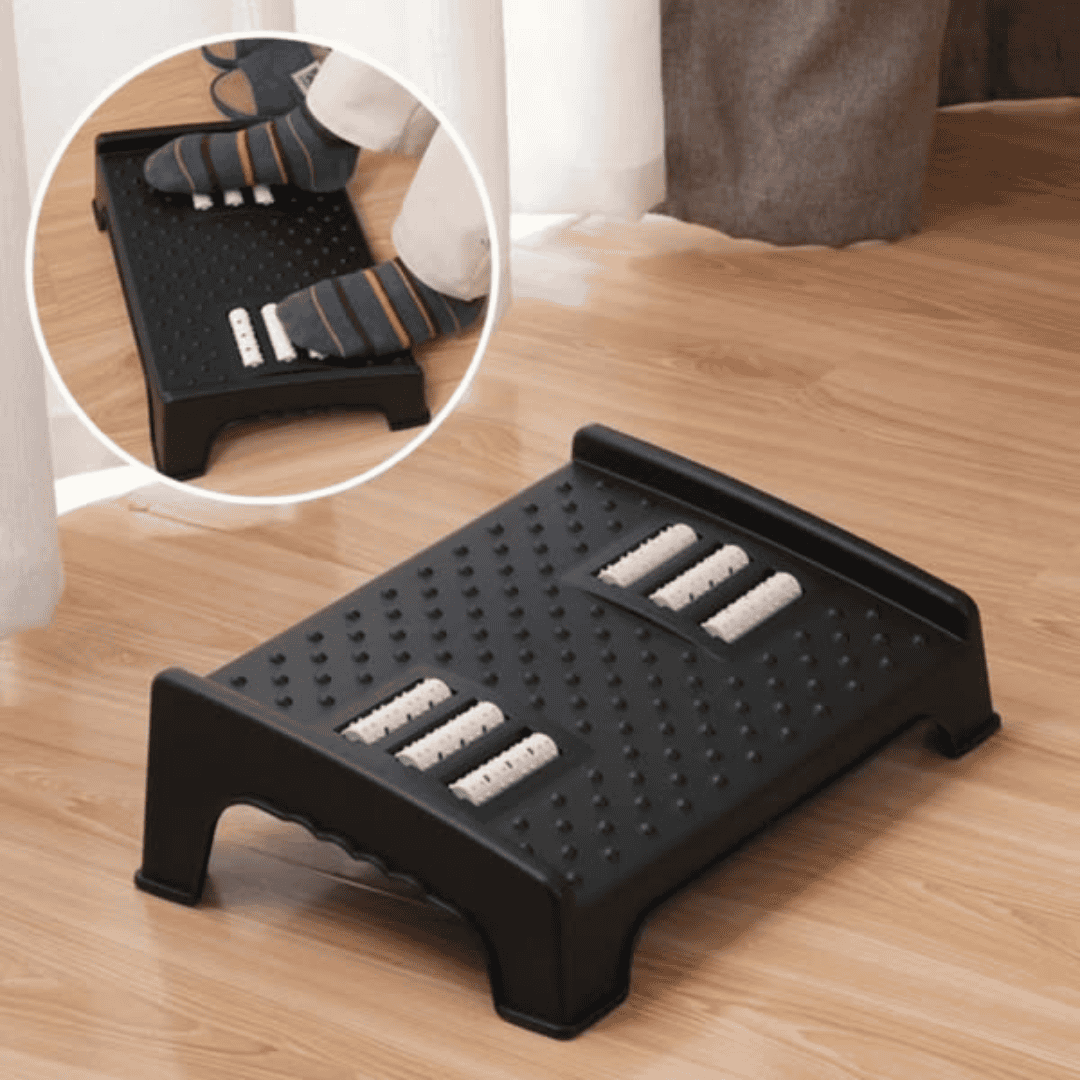 Nonskid Foot Rest Toilet Stool for Rest and Pain Relief