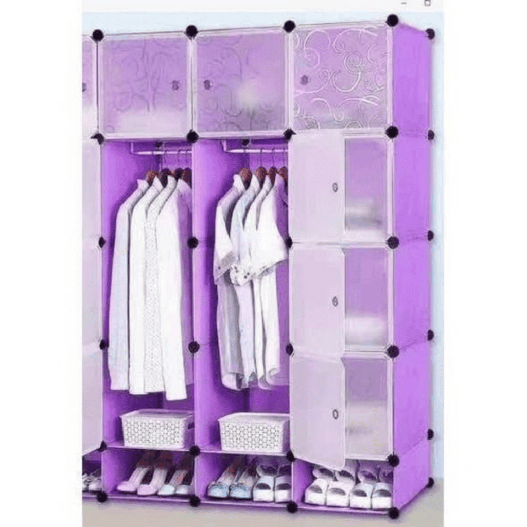 3-Column Plastic Wardrobes