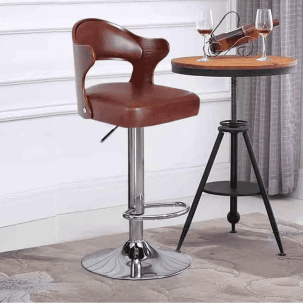 Padded Barstools Adjustable Height