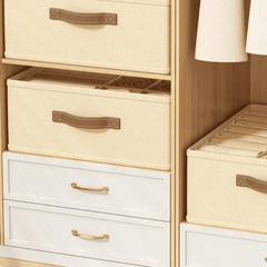 Partitioned Closet Organizer