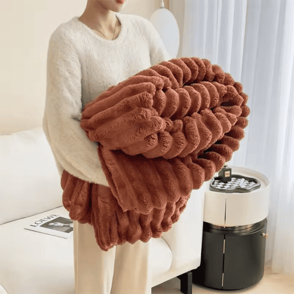 Plain Velvet Fleece Blanket