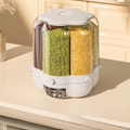 6.5kg 360° Rotating 6-Grid Dispenser