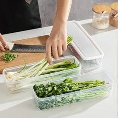 Refrigerator herb storage boxes