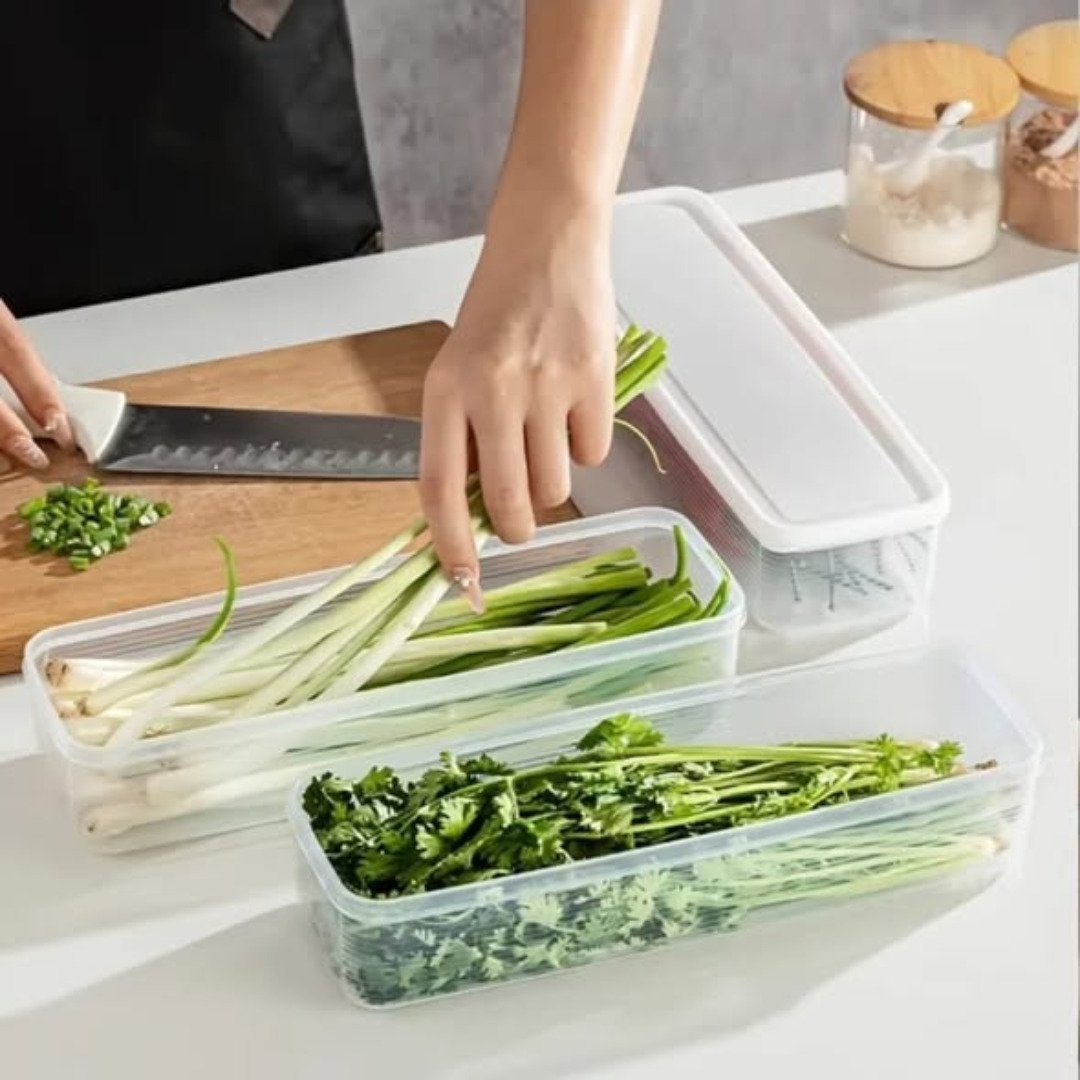 Refrigerator herb storage boxes