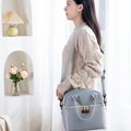 Double layer insulated lunch bag