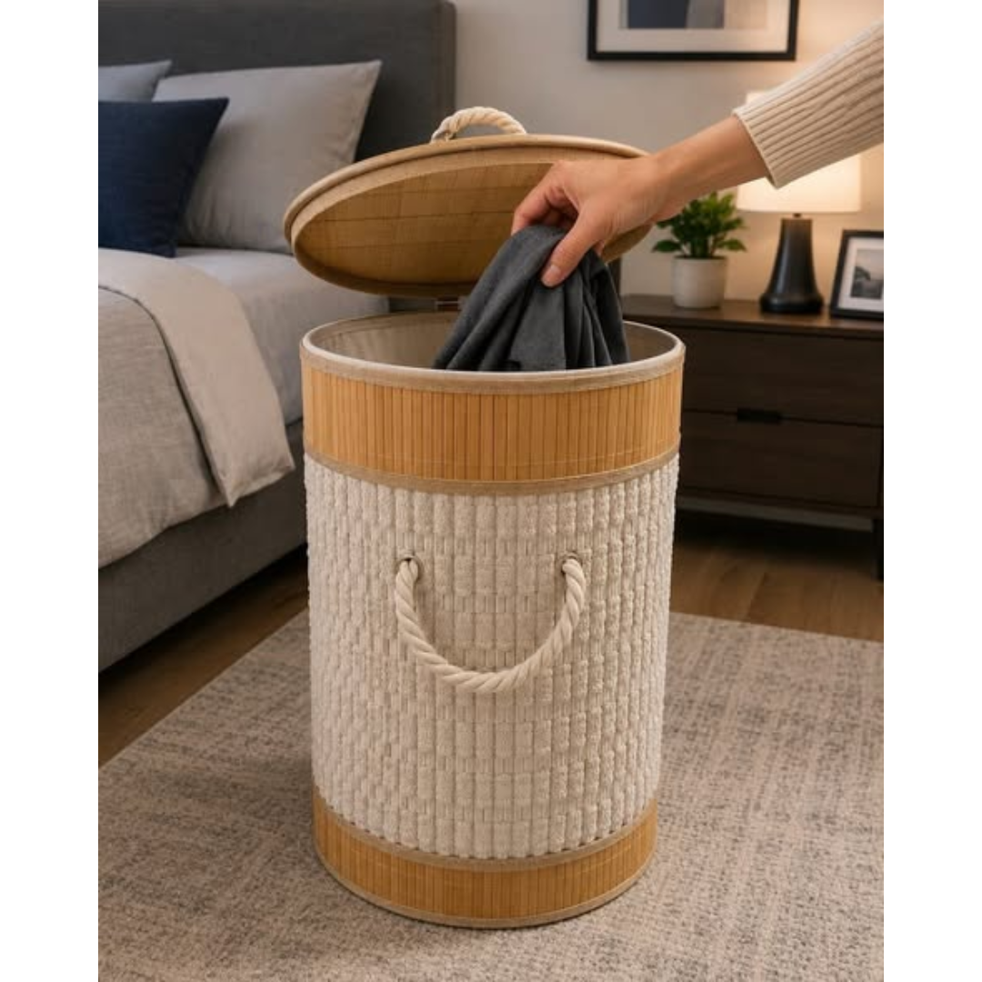 Bamboo Laundry Basket