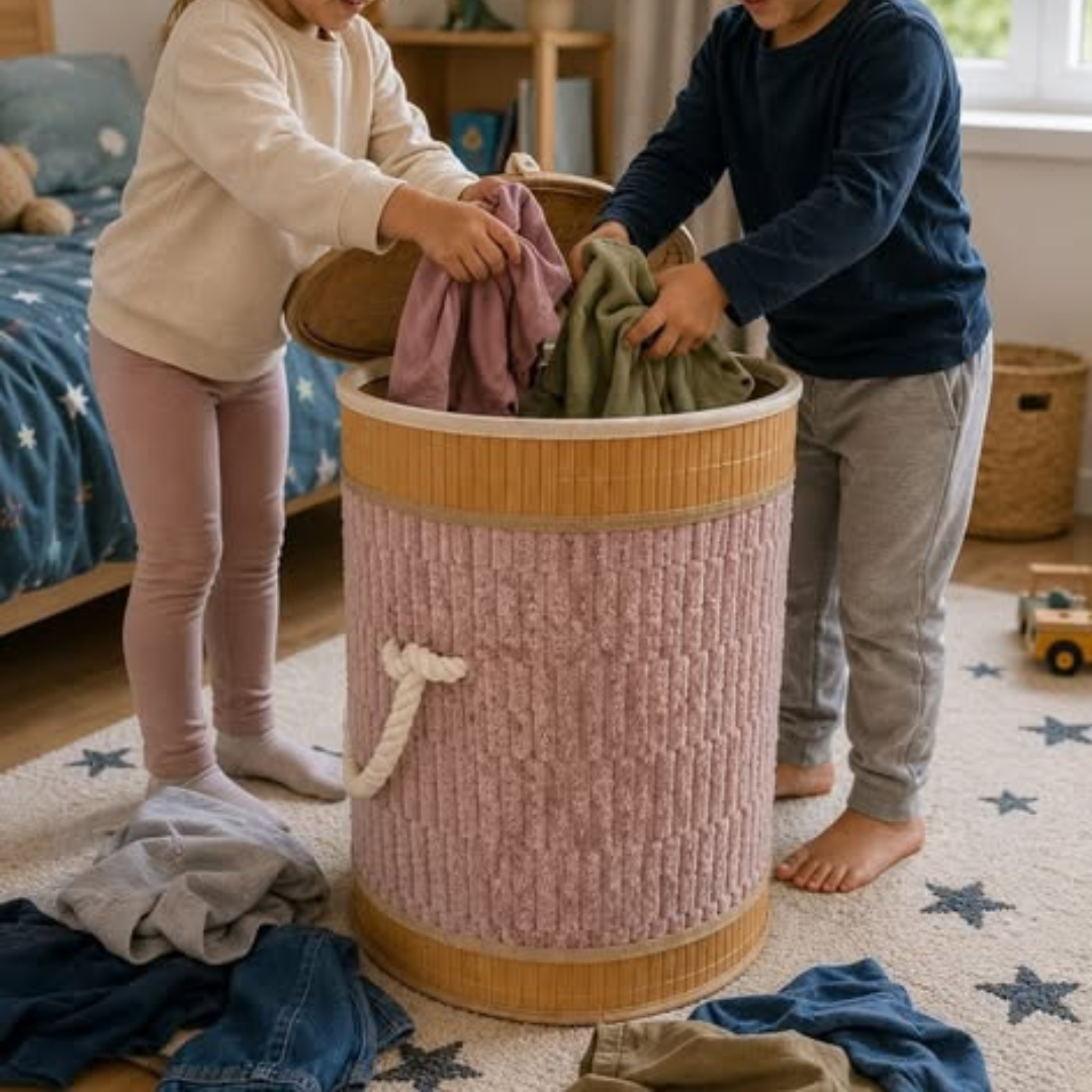 Bamboo Laundry Basket