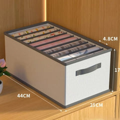 8 Grid Jeans Compartment Storage Box