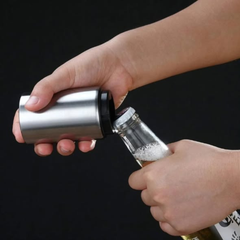 Automatic bottle opener