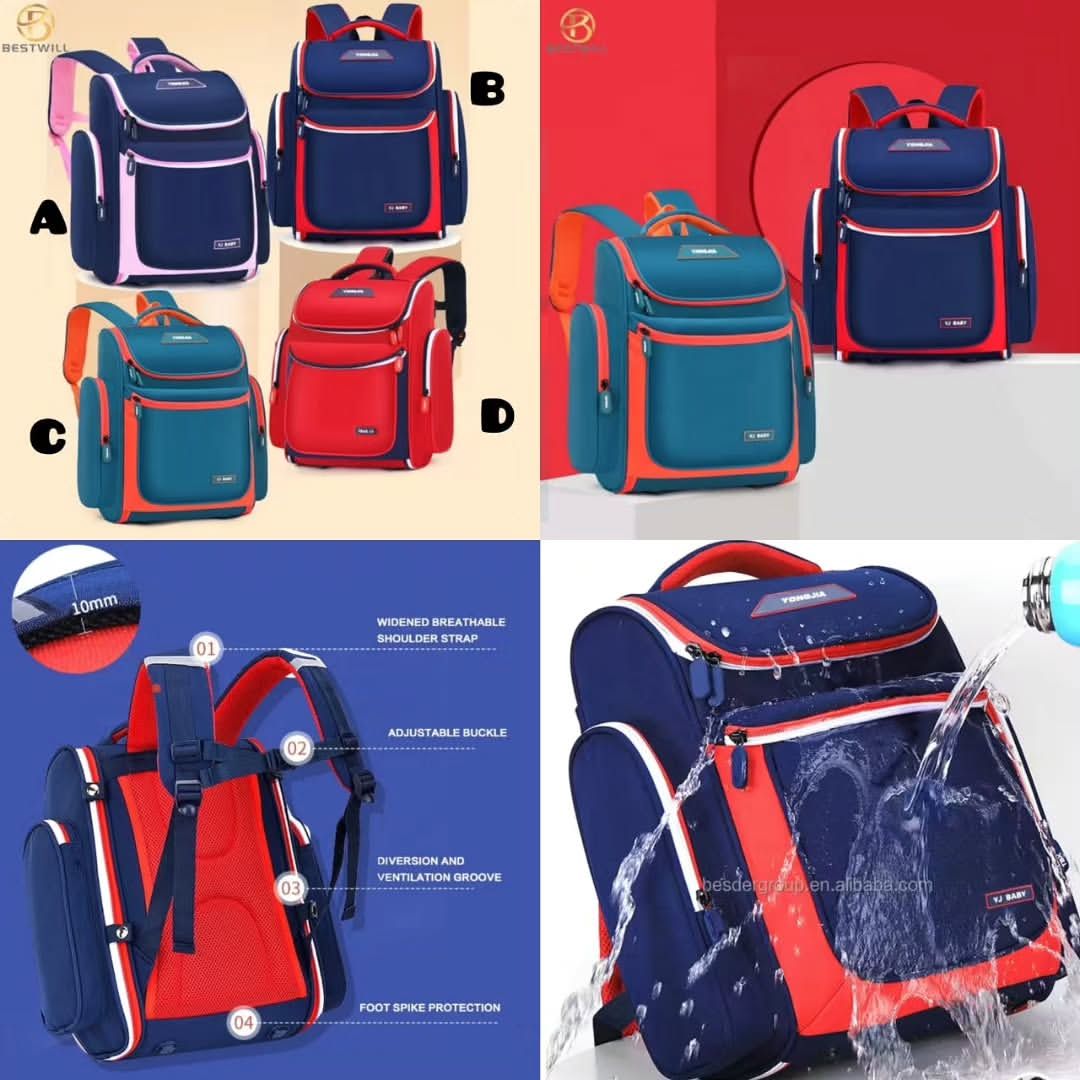 WATERPROOF YJ TOPBEAR CHILDREN'S SCHOOL BAG