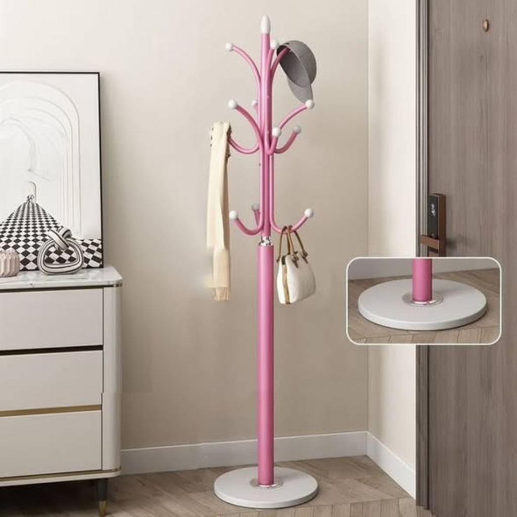 Pink Coat Stand