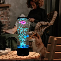 LED Bubble Fish Lamp Décor