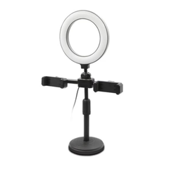 Double 10 Inch Ring Light