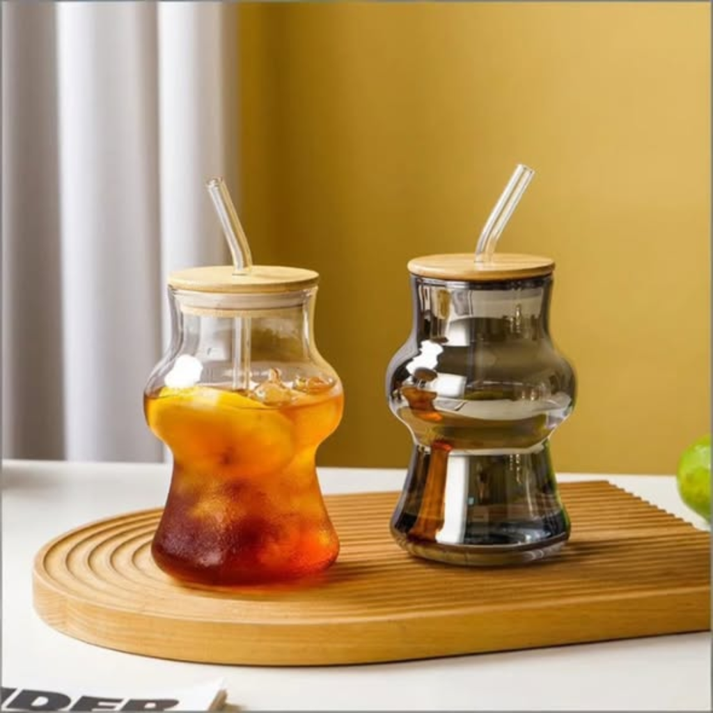 Juice Cup With Straw
