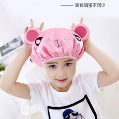 Kids Cartoon Waterproof Bath Cap