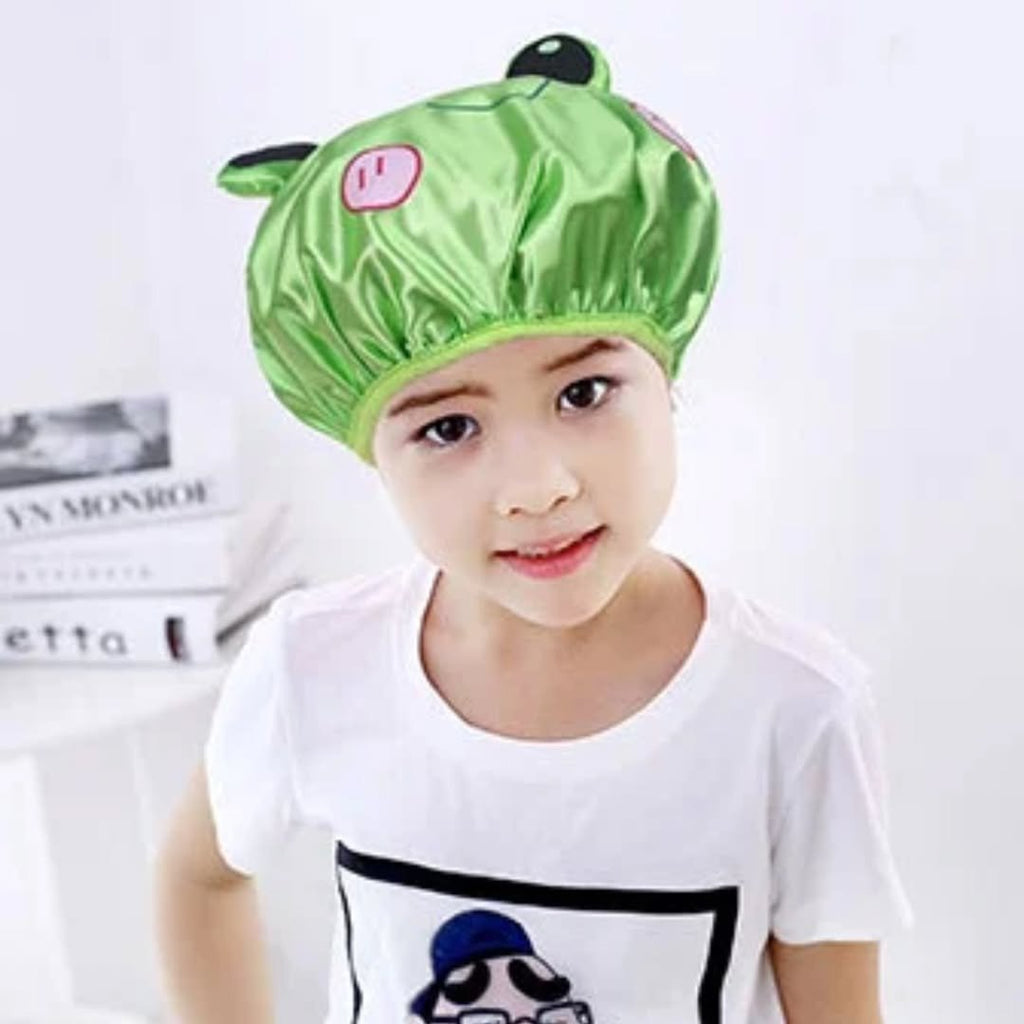 Kids Cartoon Waterproof Bath Cap