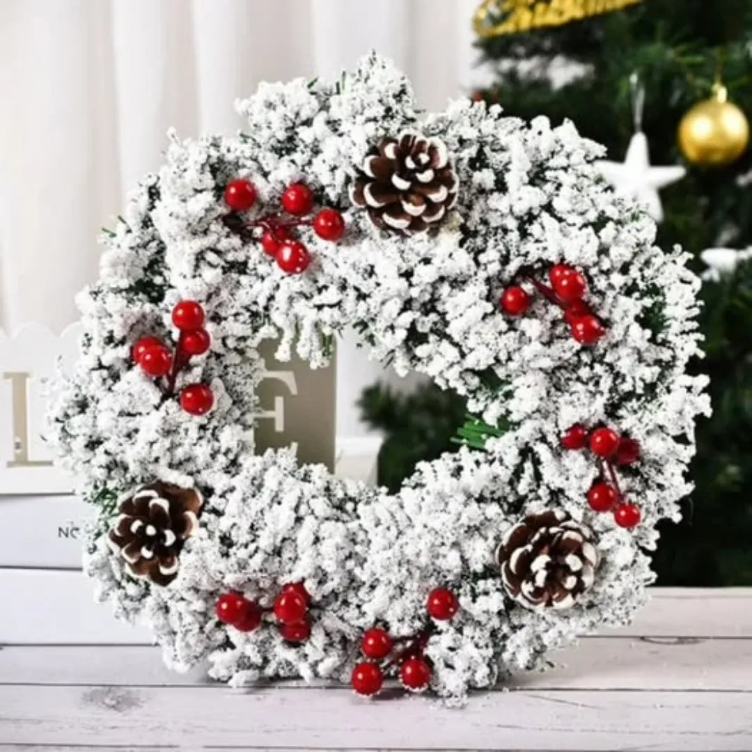 32cm Front Door Christmas Wreath