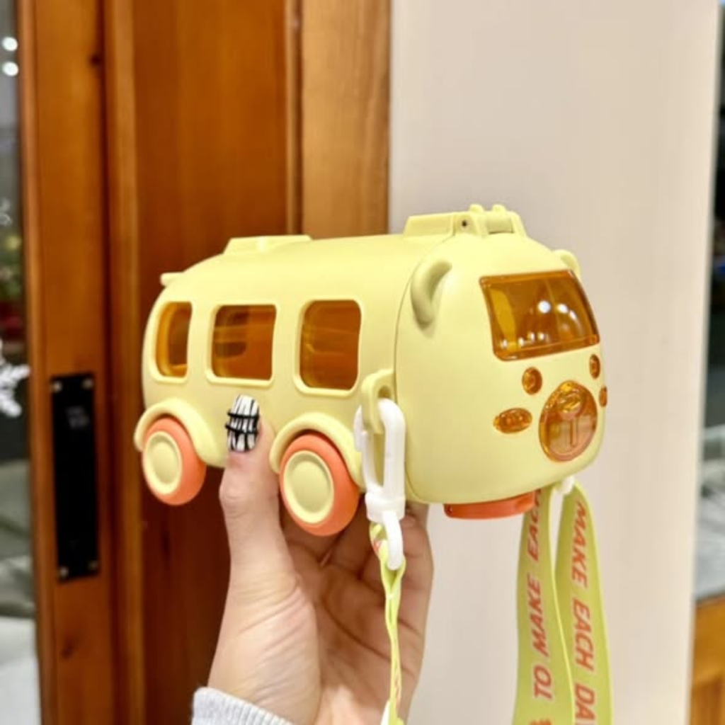 Cool cute bus flask