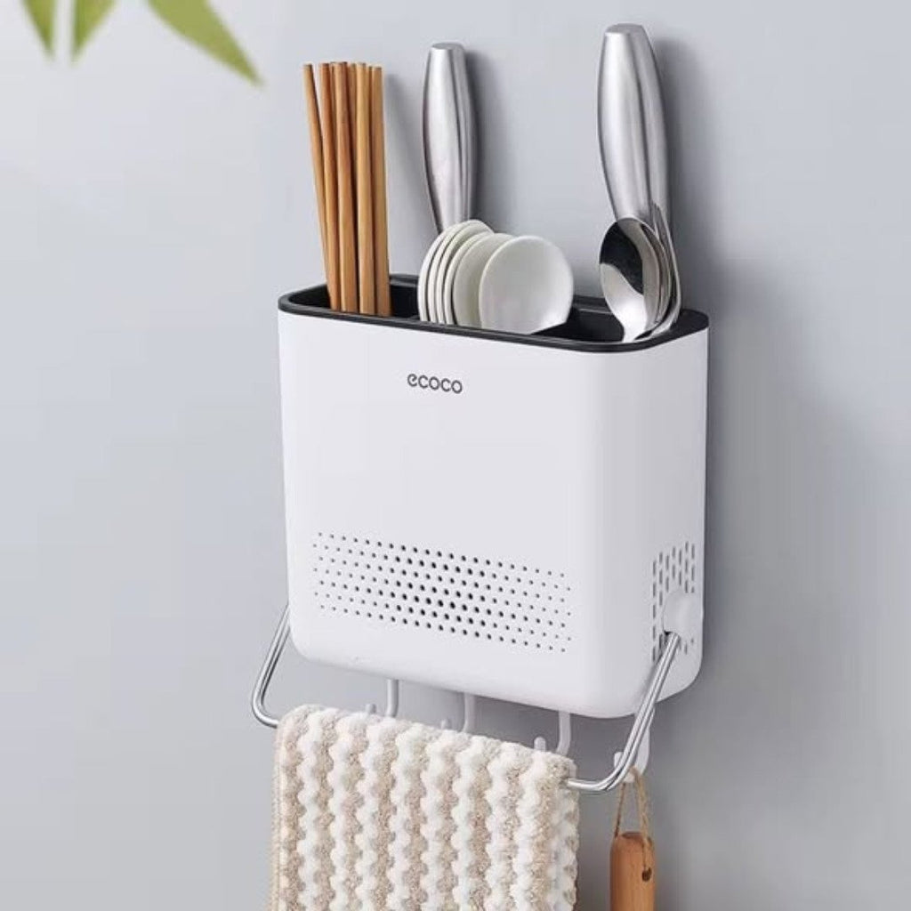 Multi Functional Kitchen Cutlery Storage Rack