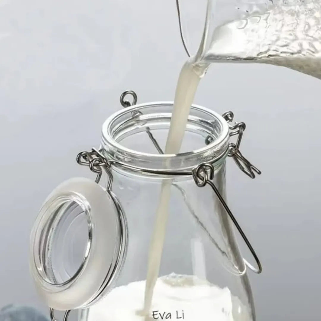 1.5 litres Food Grade Sealed Glass Bottle
