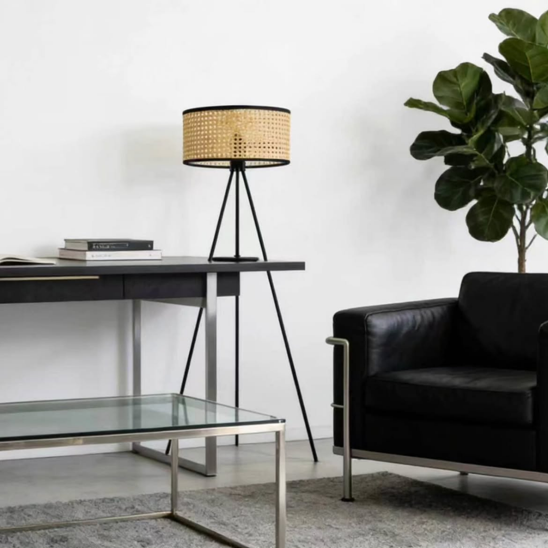 Rattan Floor Lamp