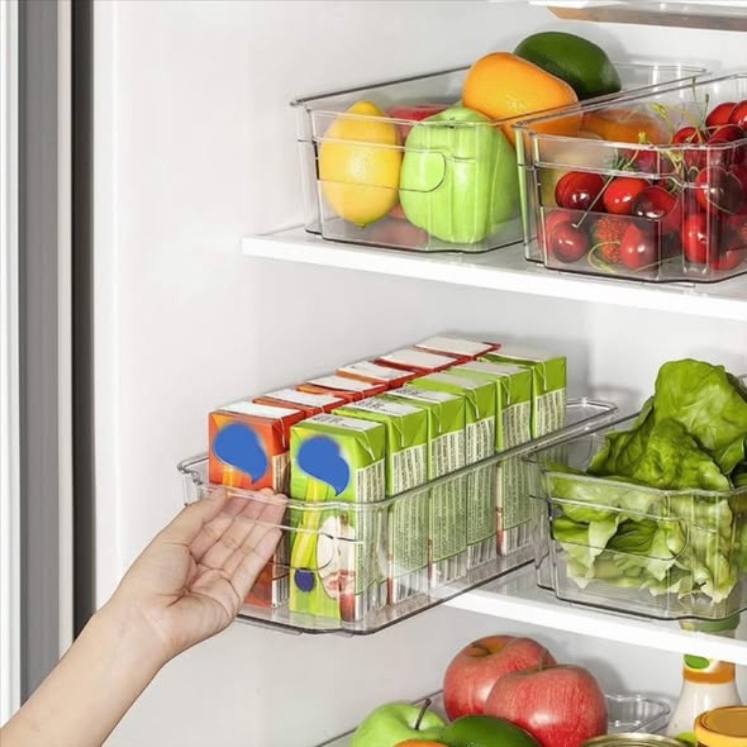 Acrylic fridge storage box