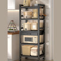 5 tier metallic Kitchen rack