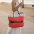 Summer Vibes Beach Market Bag
