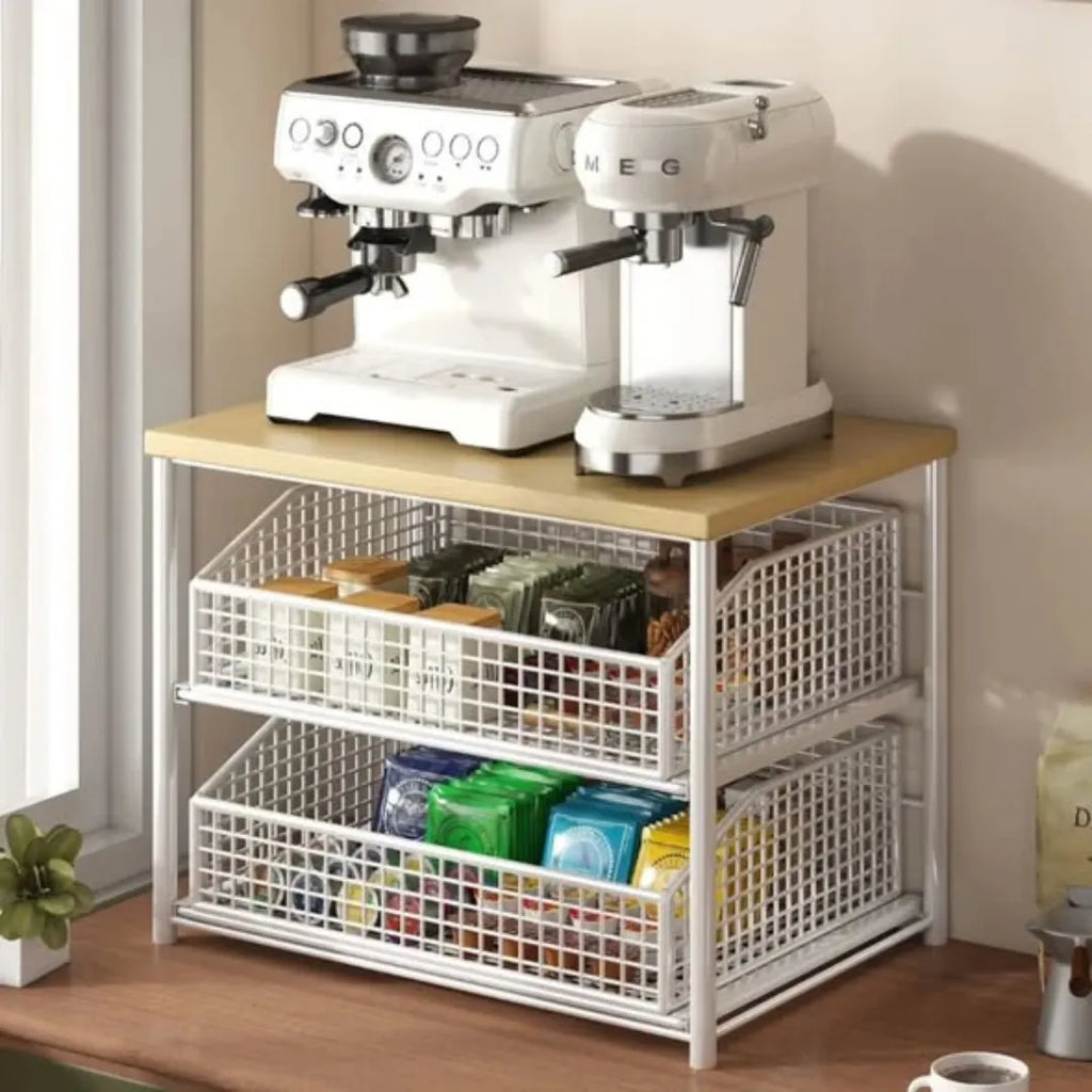 Kitchen Countertop Storage Rack