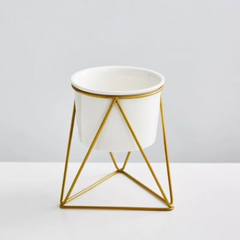 Nordic Geometric metal iron flower pot