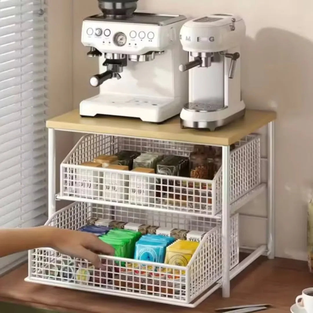 Kitchen Countertop Storage Rack