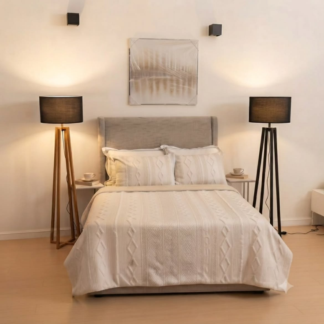 Wooden Floor Lamp