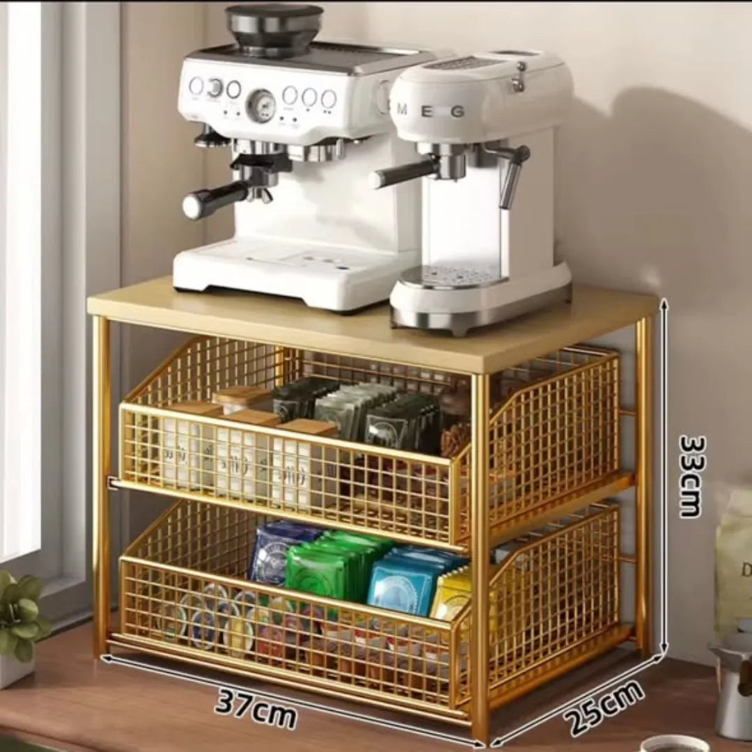 Kitchen Countertop Storage Rack