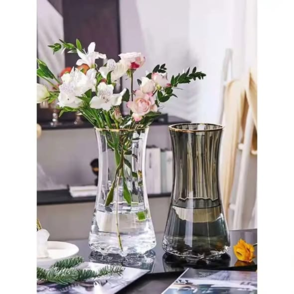 Nordic Modern creative dark glass vase