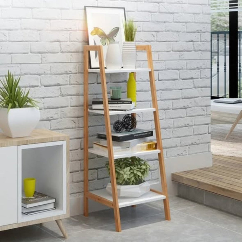 Wood Storage Display Shelf