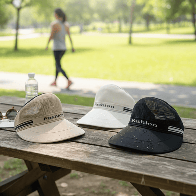 Wide-Brim Sun Visor