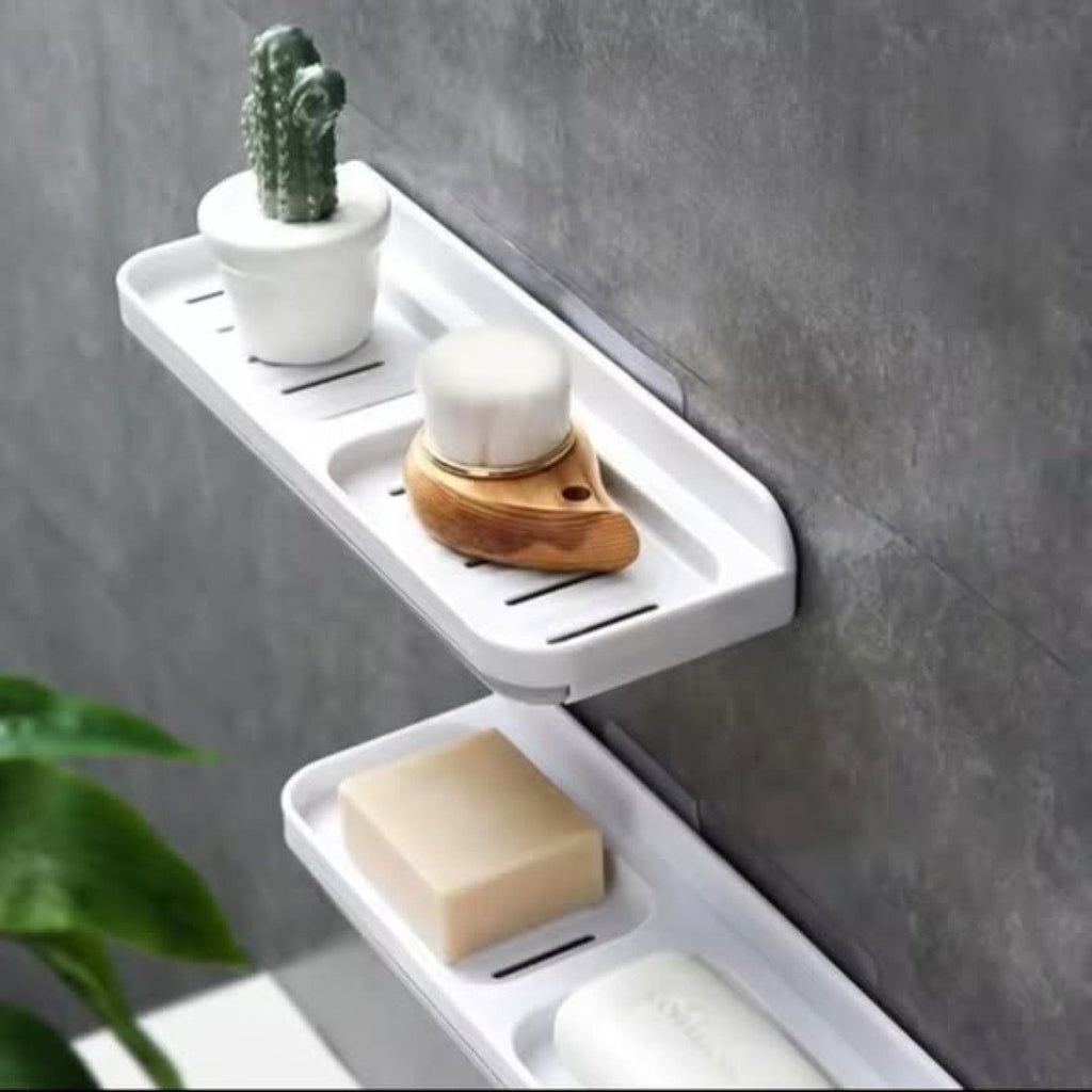 Double Sides Wall Mounted Adhesive Soap Holder