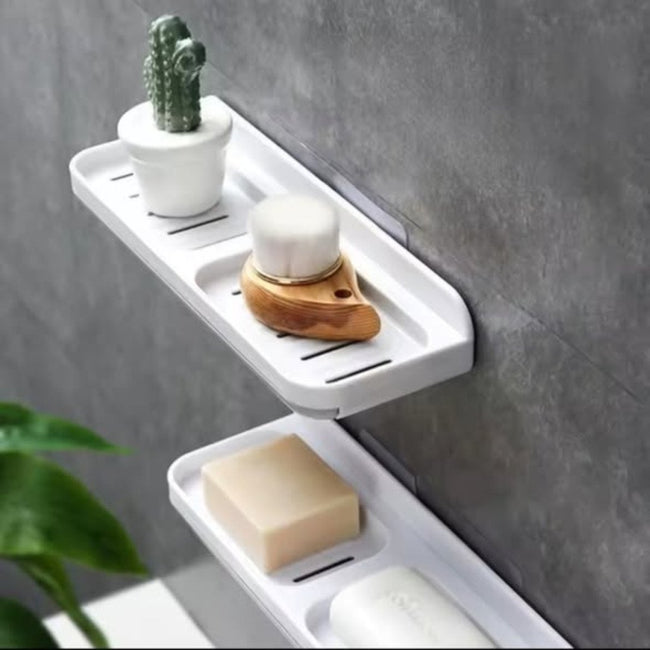Double Sides Wall Mounted Adhesive Soap Holder
