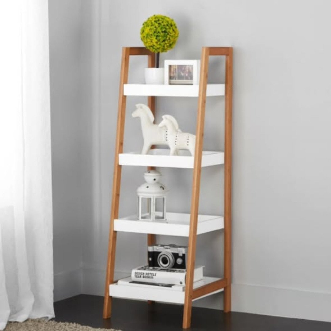 Wood Storage Display Shelf