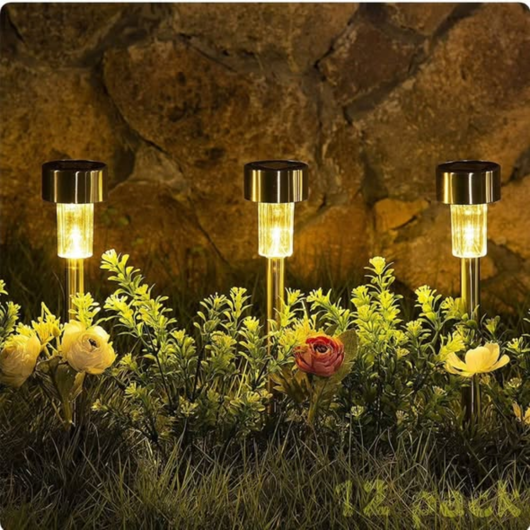 Waterproof Outdoor Solar Garden Pathway Lights
