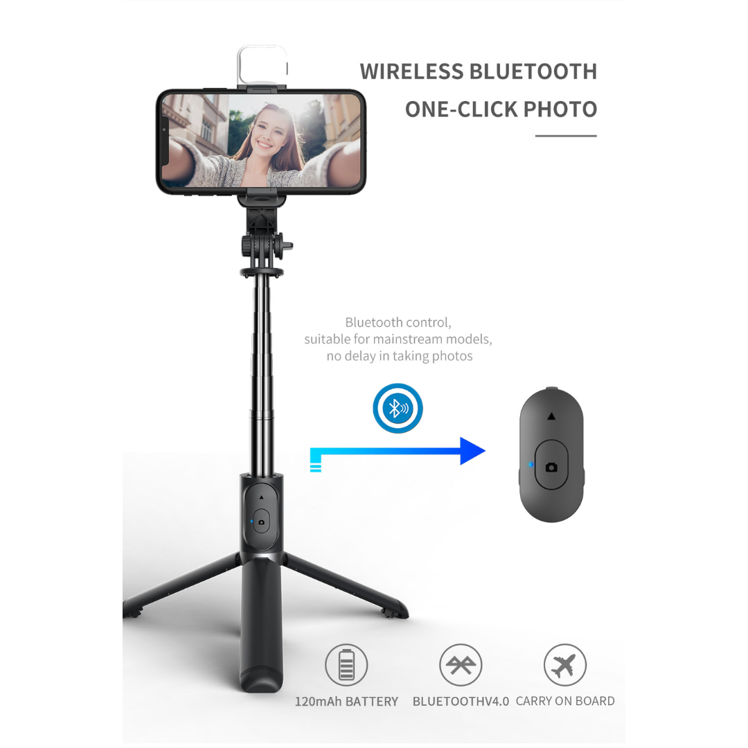Bluetooth Wireless Selfie Stick