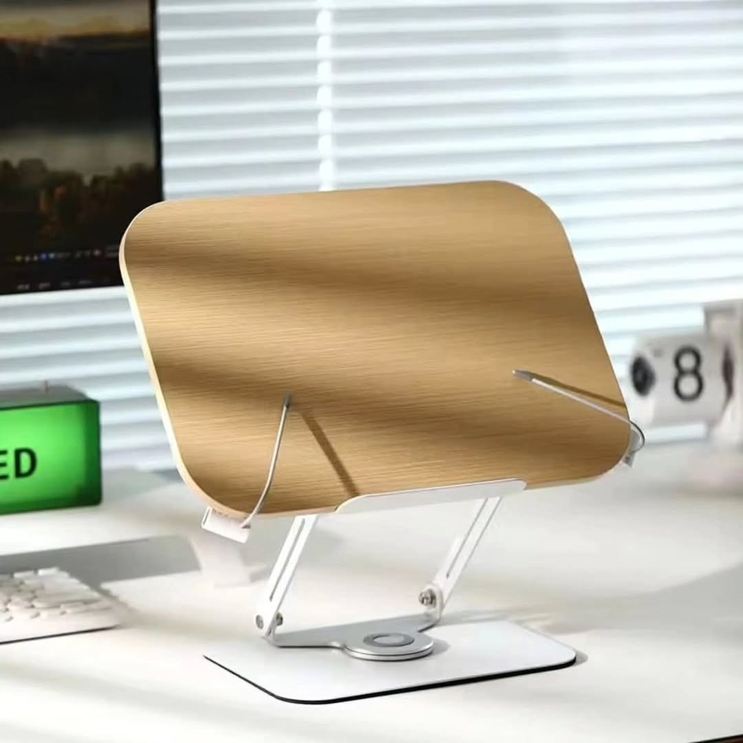 Portable Rotating Laptop and Book Stand