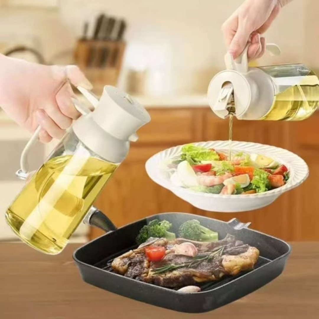 2 in 1 oil jar