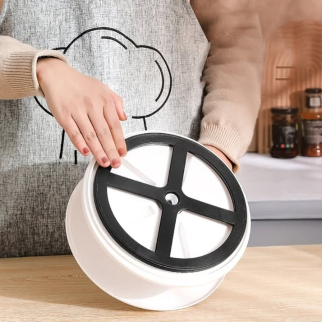 Round multigrid seasoning rotatable box jar